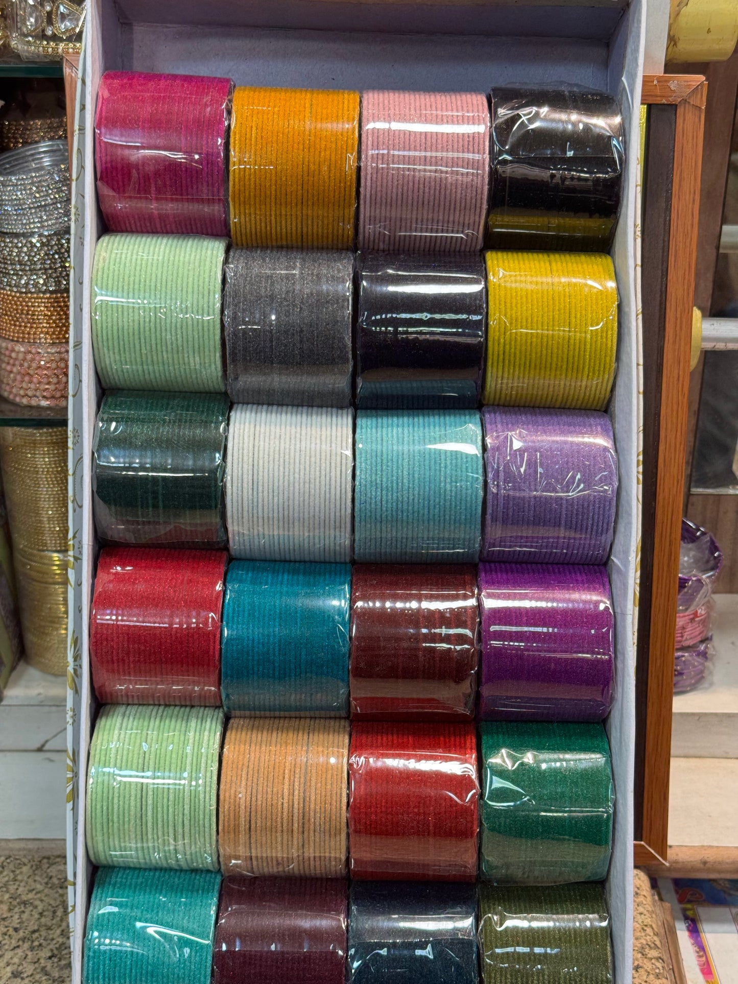 48 dozen velvet bangles