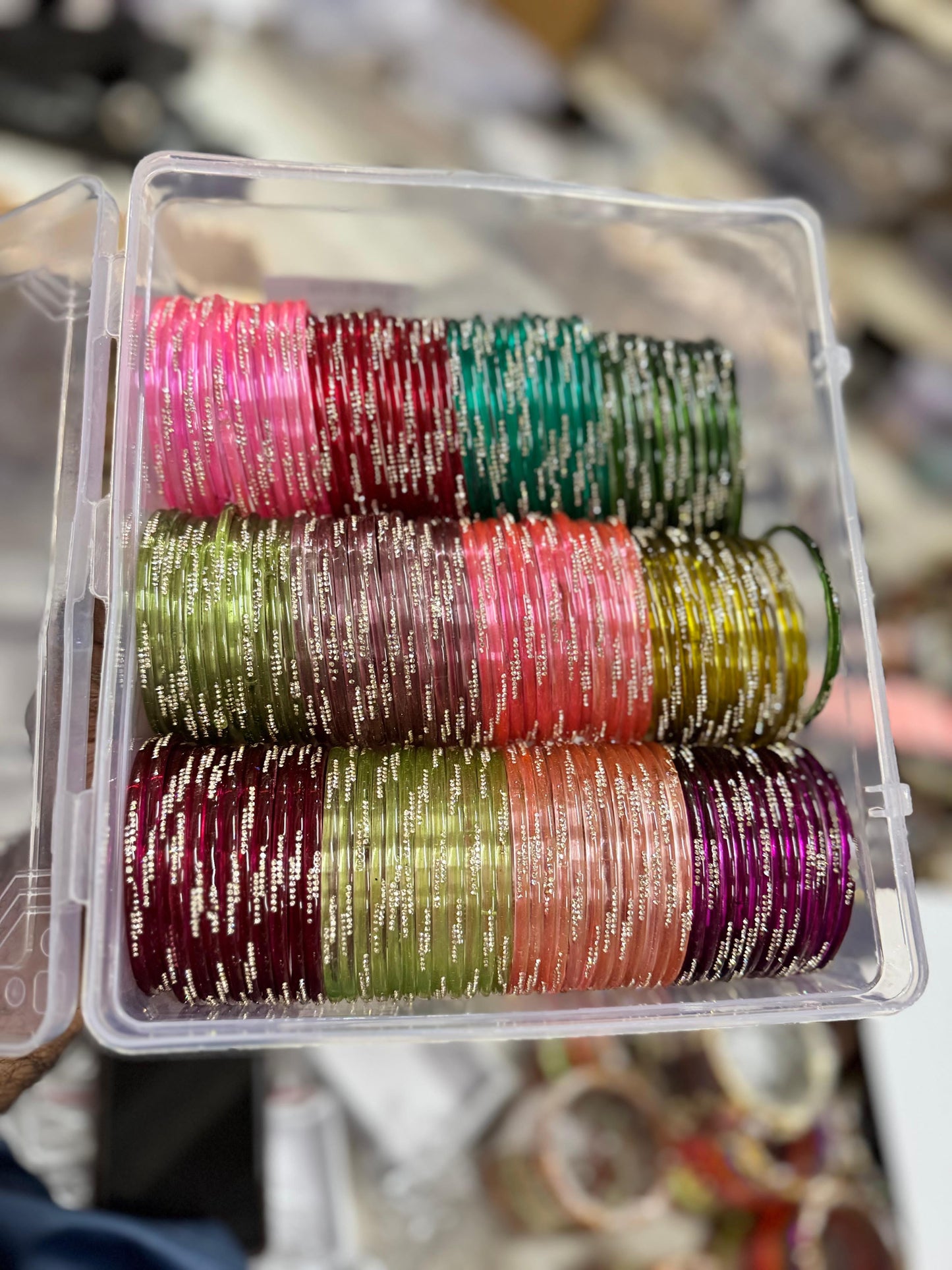 New jelly bangles With diamonds