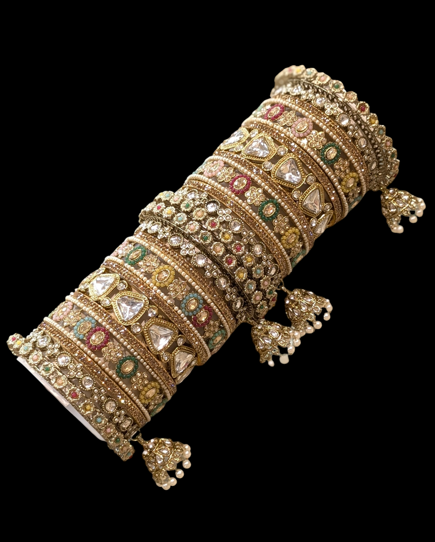 KUNDAN BRIDAL BANGLES