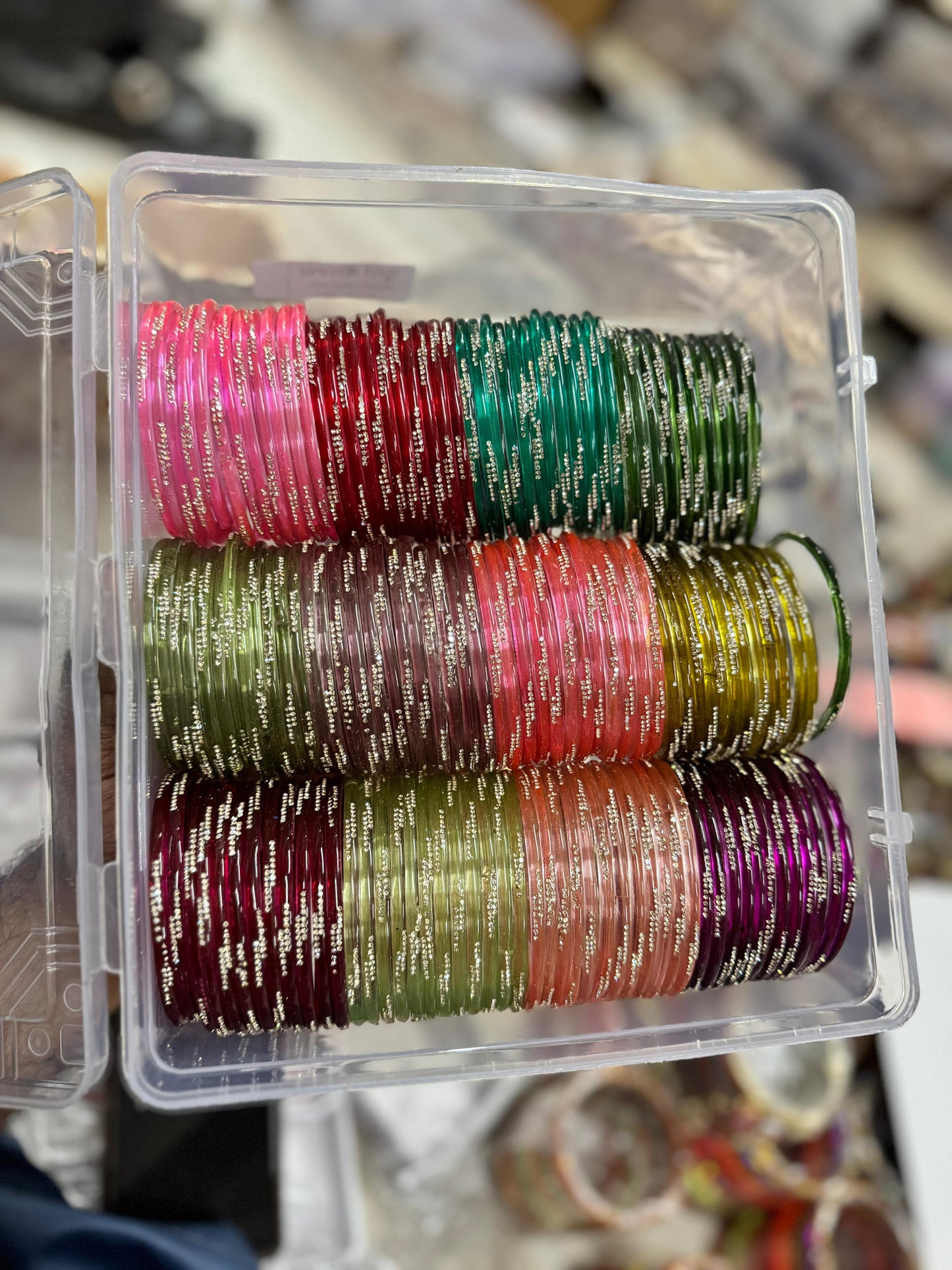 New jelly bangles With diamonds