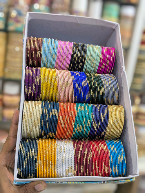 Metal GLITTER BANGLES