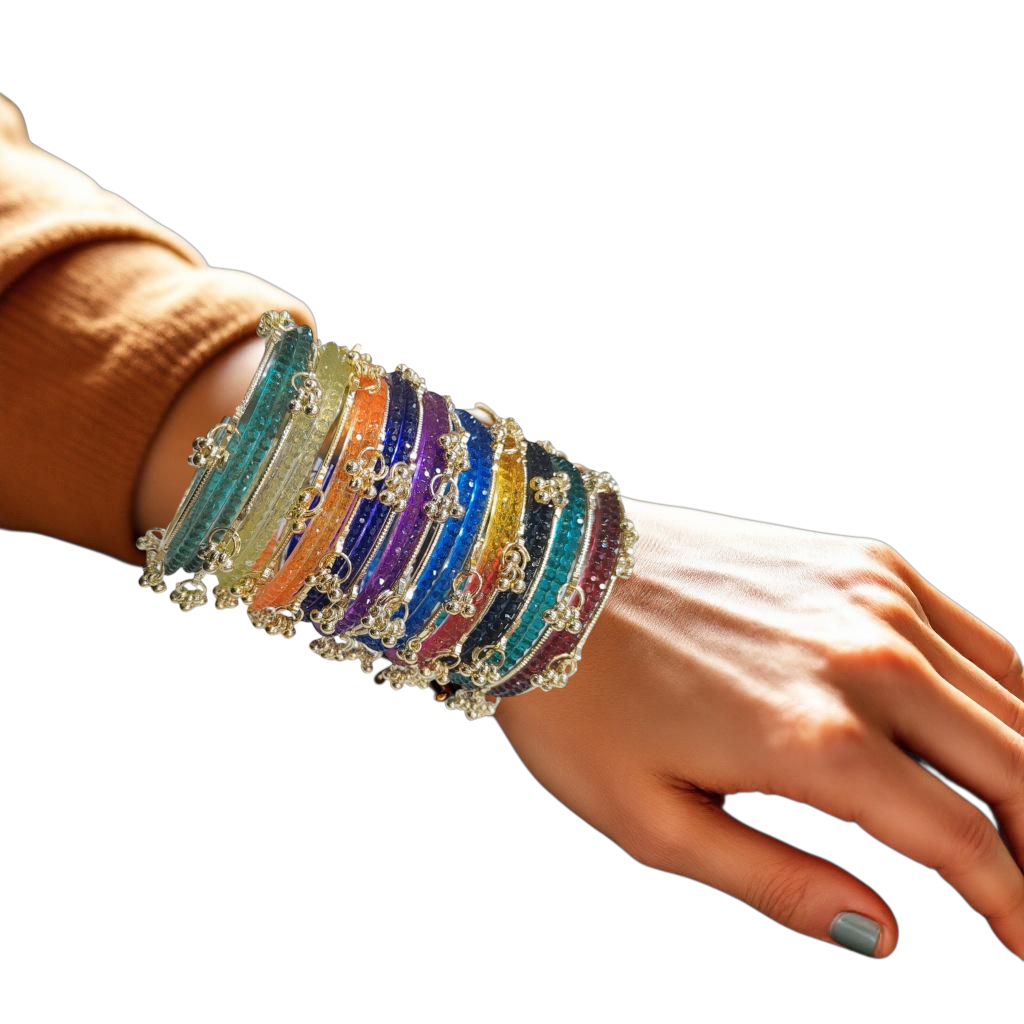 RAINDROP GUNGROO BANGLES