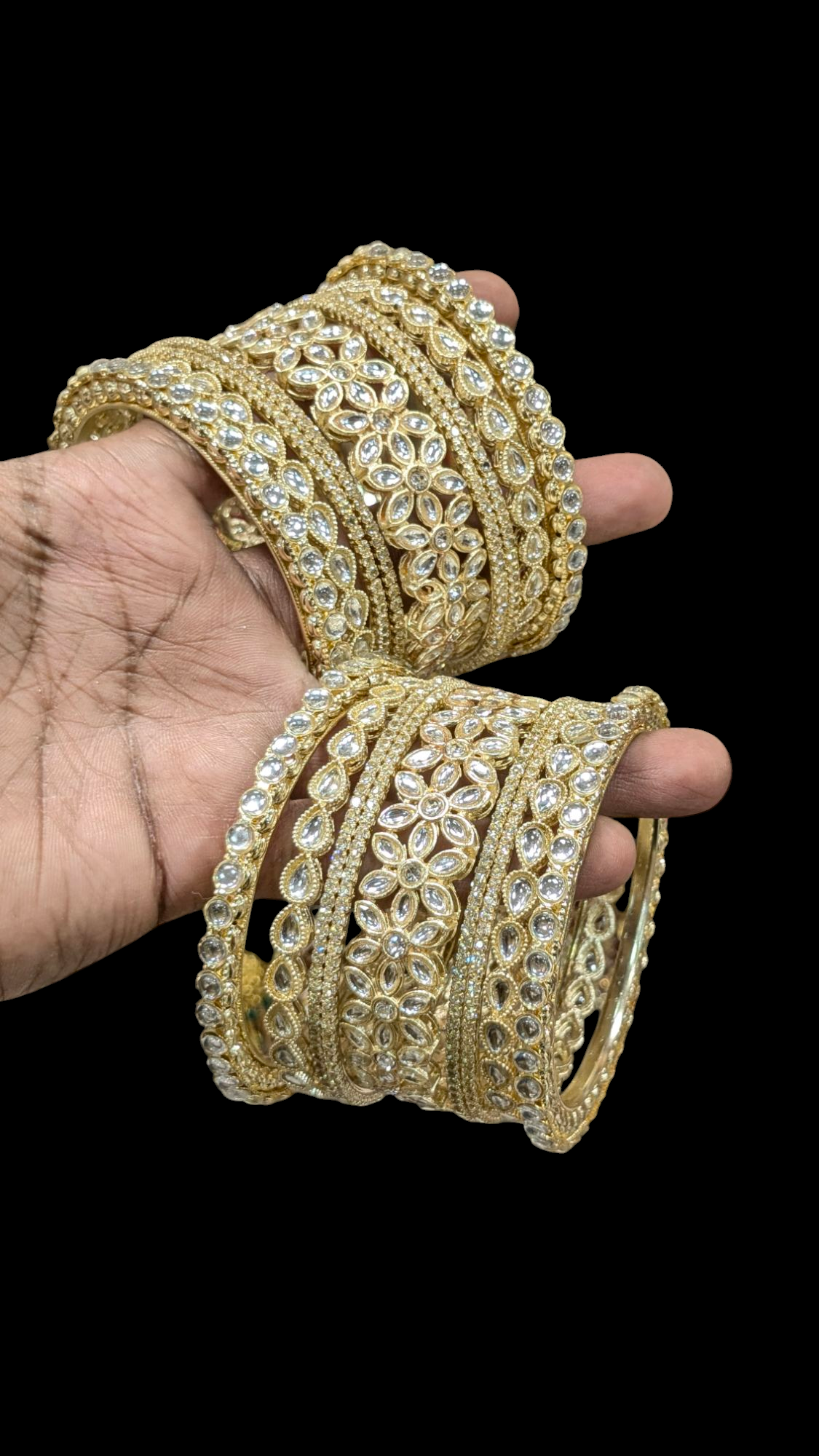 kundan bangles