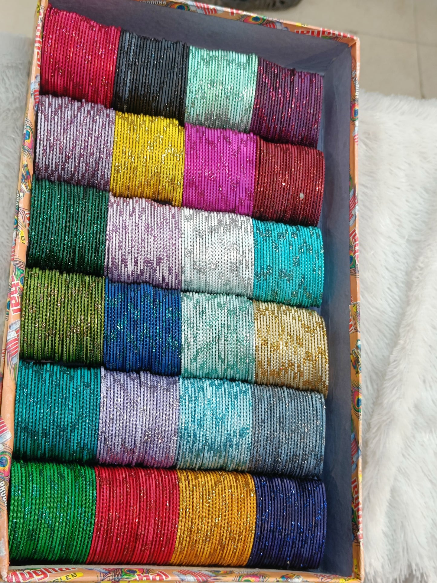 48 Dozen Glitter Bangles