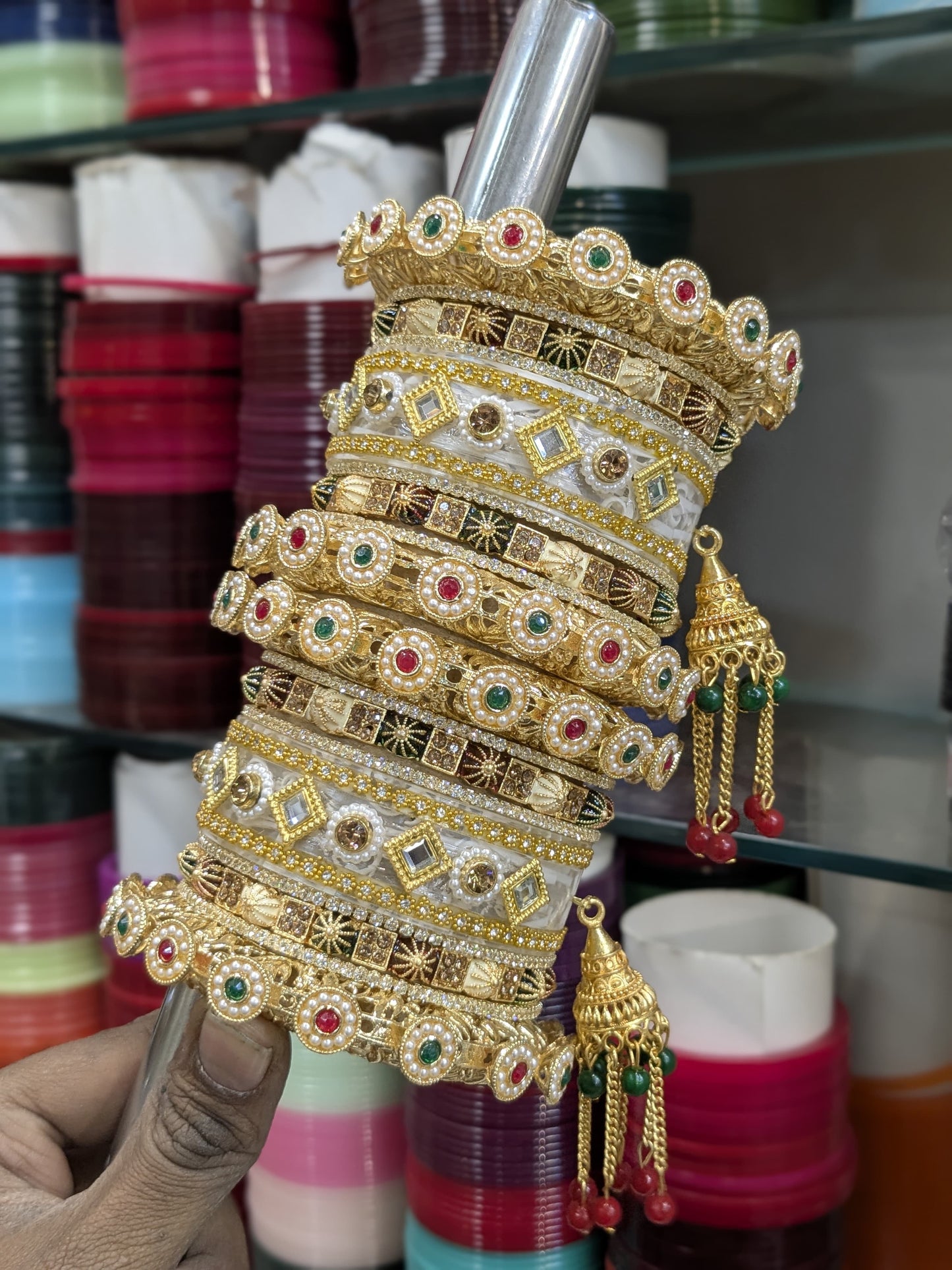 Polki rajwadi bangles
