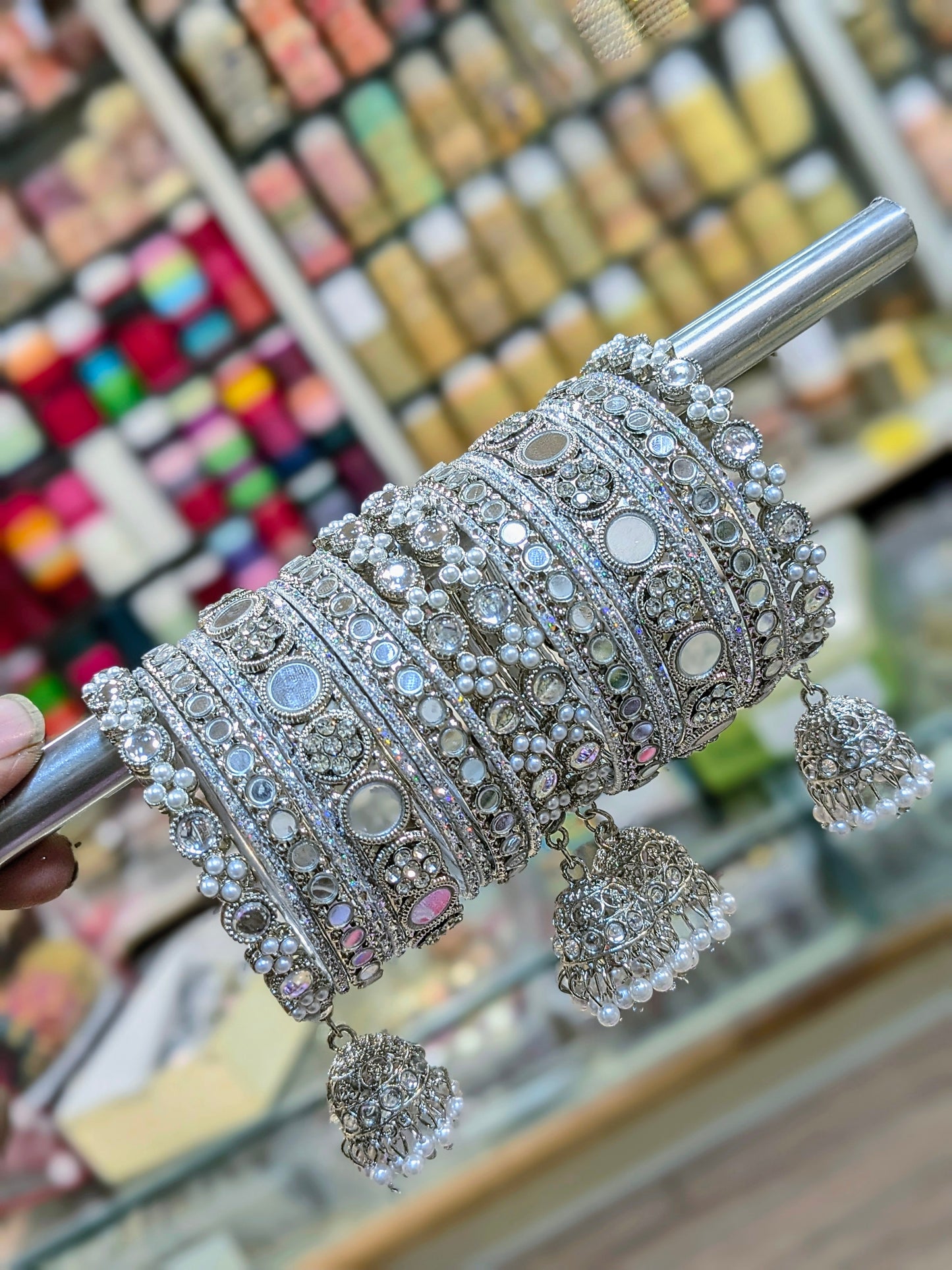 Mirror special bangles set