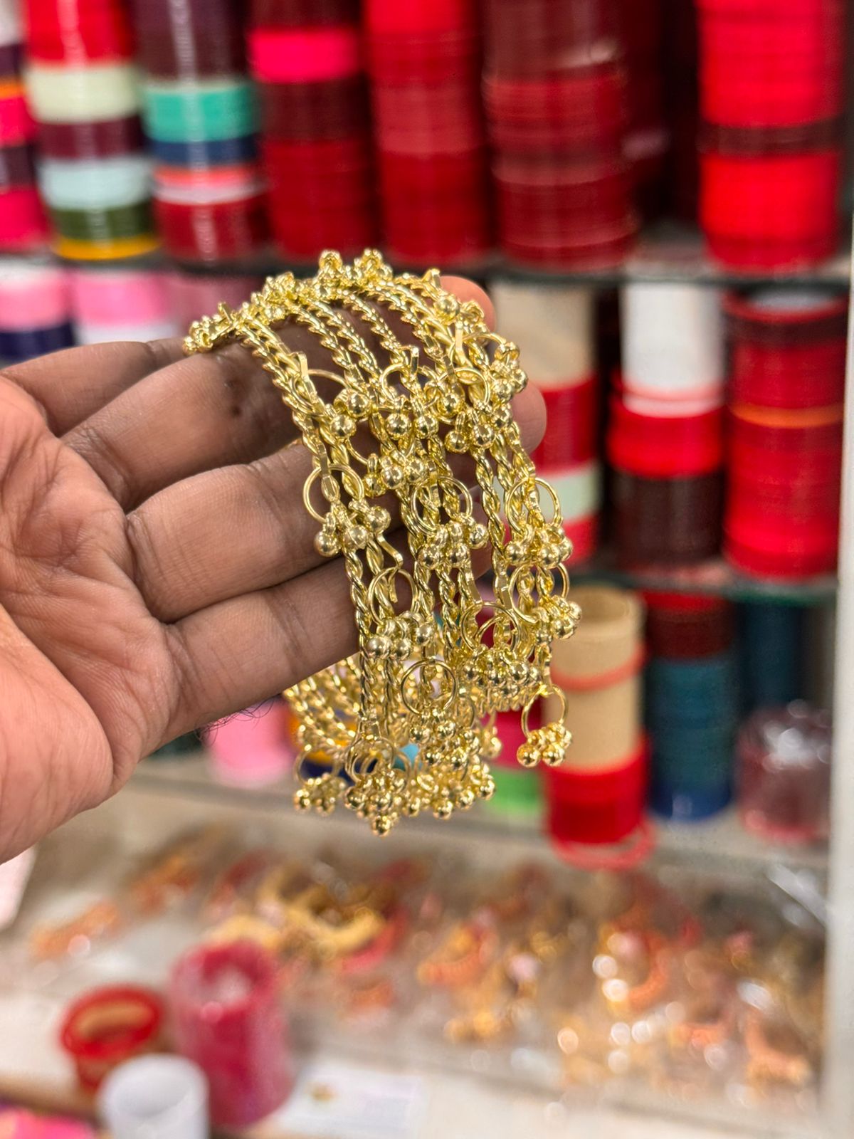 Kashmiri gungroo bangles