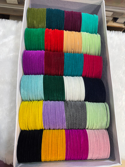48 dozen velvet bangles