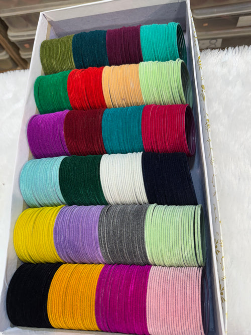 48 dozen velvet bangles