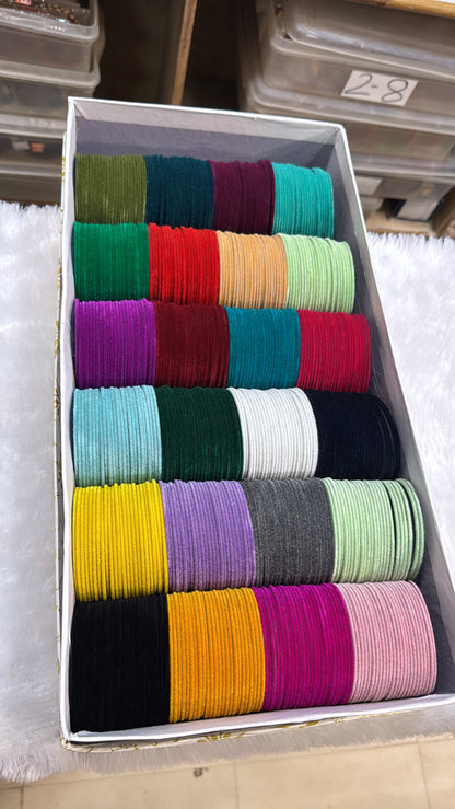 48 dozen velvet bangles