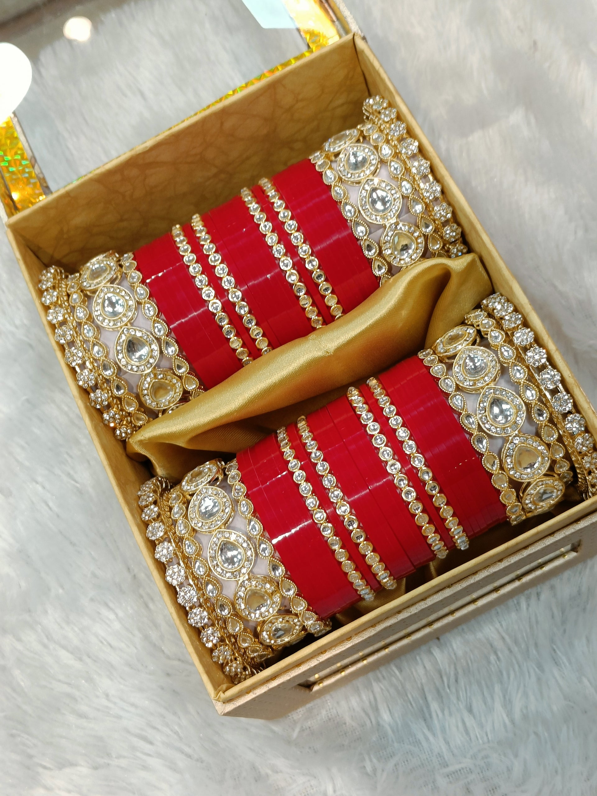 Bangles Box Chooda Box (Bridal trousseau box Wedding trousseau box
