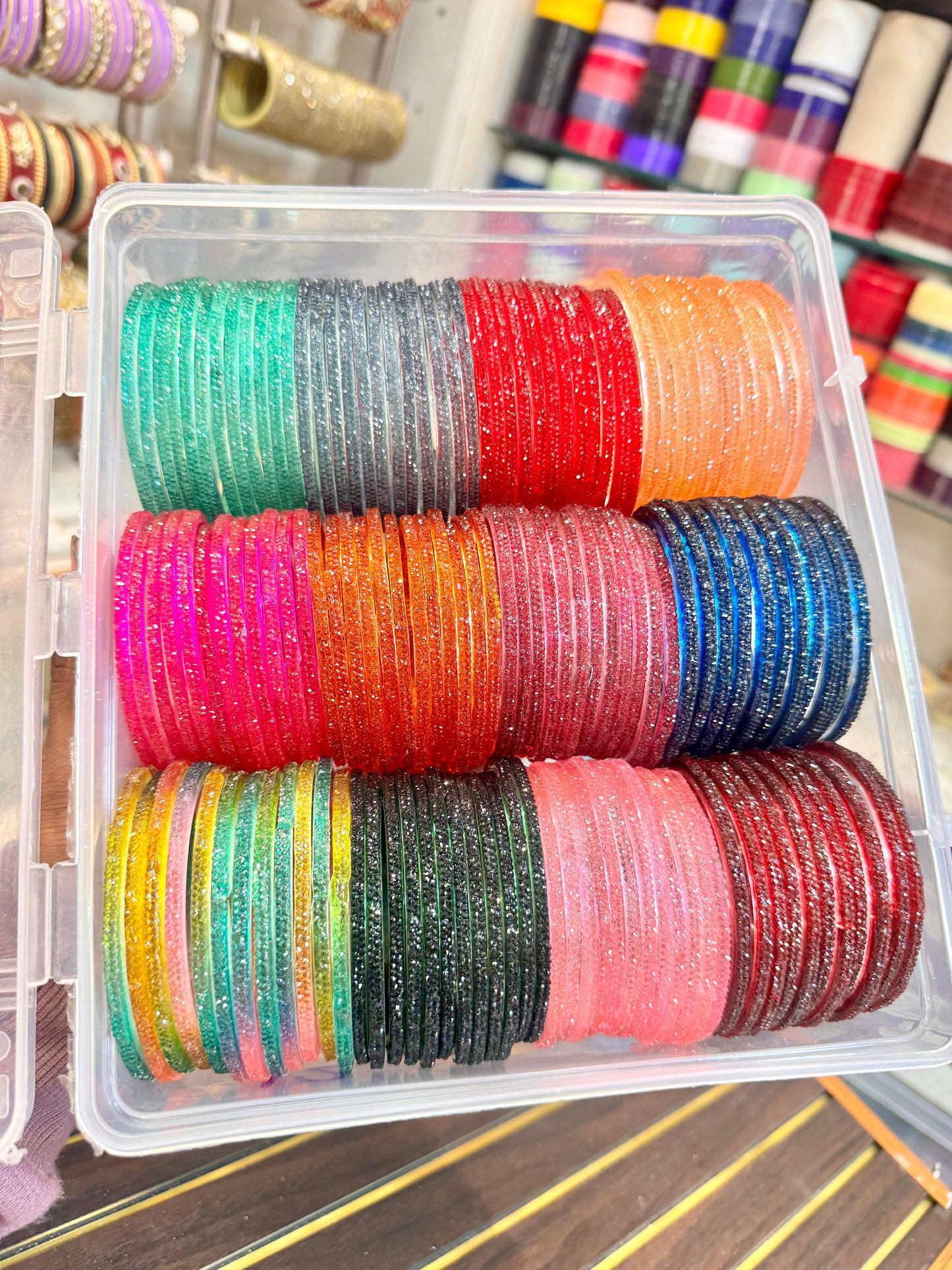 Color Jelly Bangles