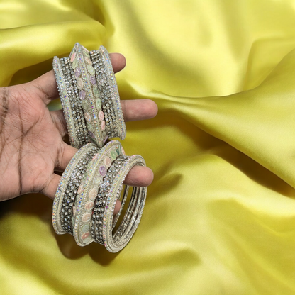 GLITTER BANGLES SET