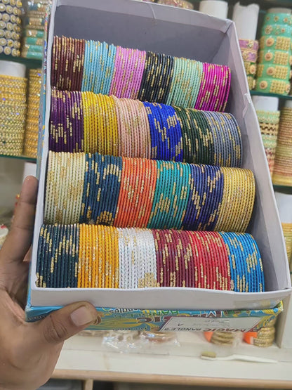 Metal GLITTER BANGLES