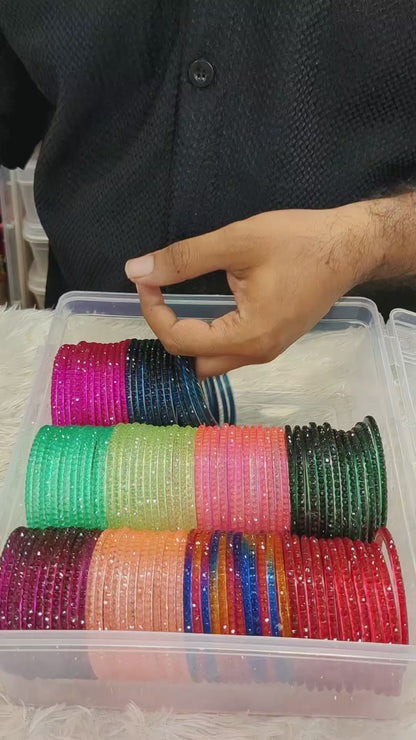 Raindrop bangles