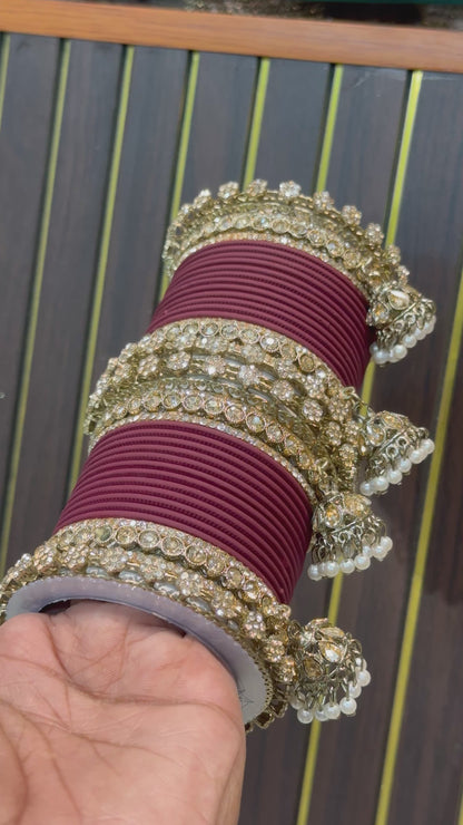 NEW JHUMKHI BANGLES