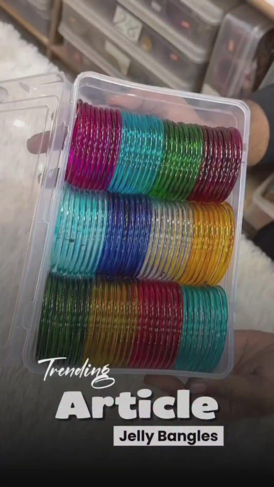 JELLY BANGLES 12 COLOR BOX