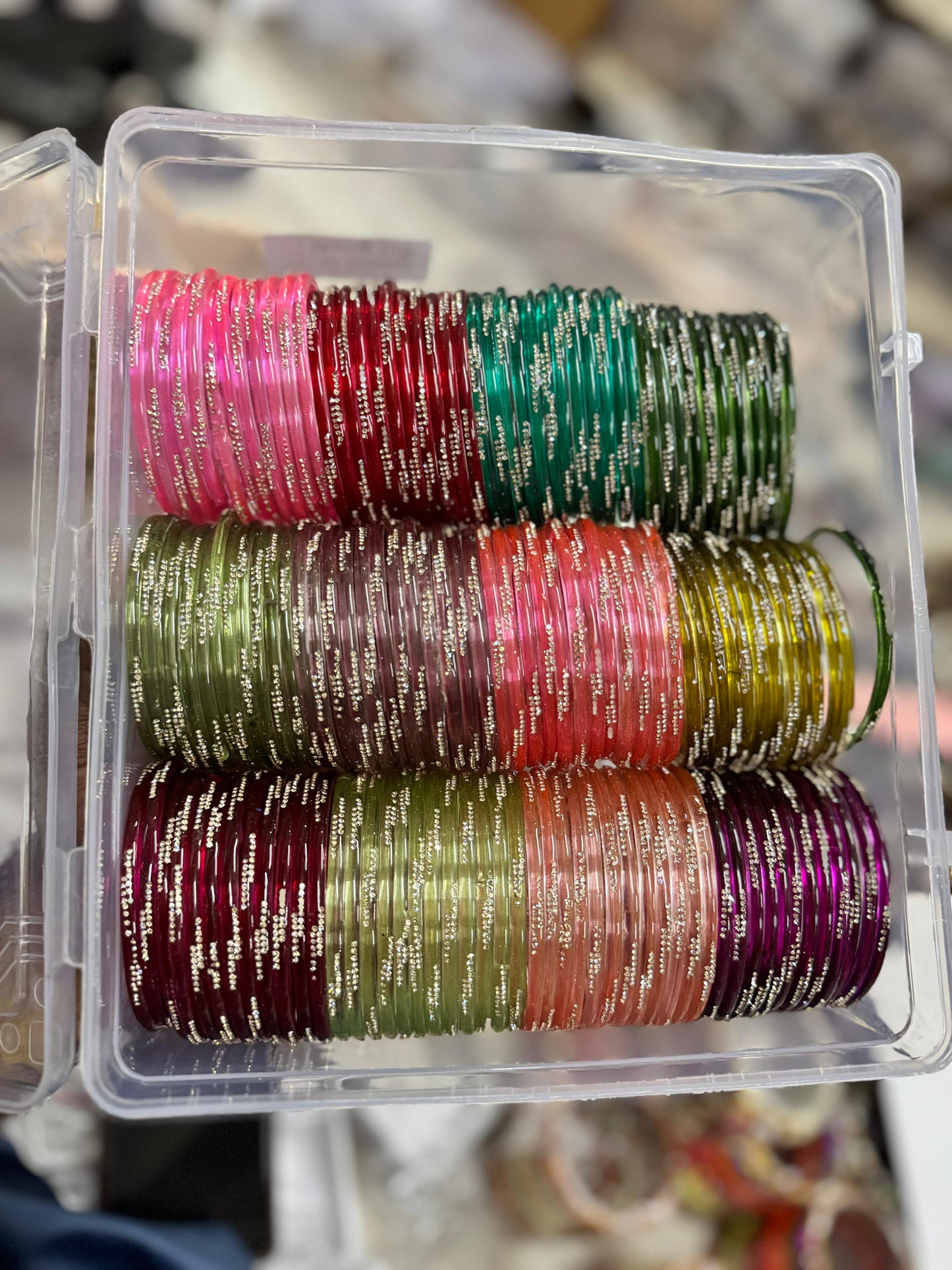 New jelly bangles With diamonds