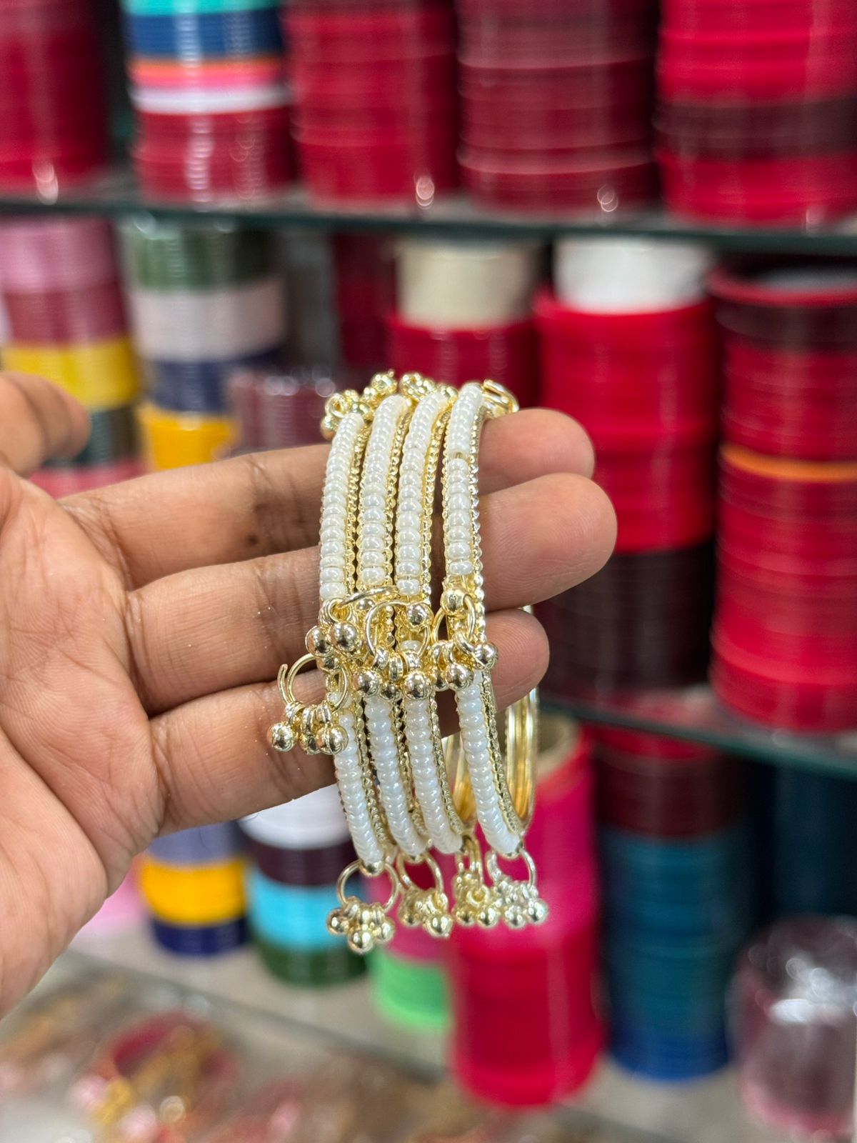New pearl kashmiri bangles