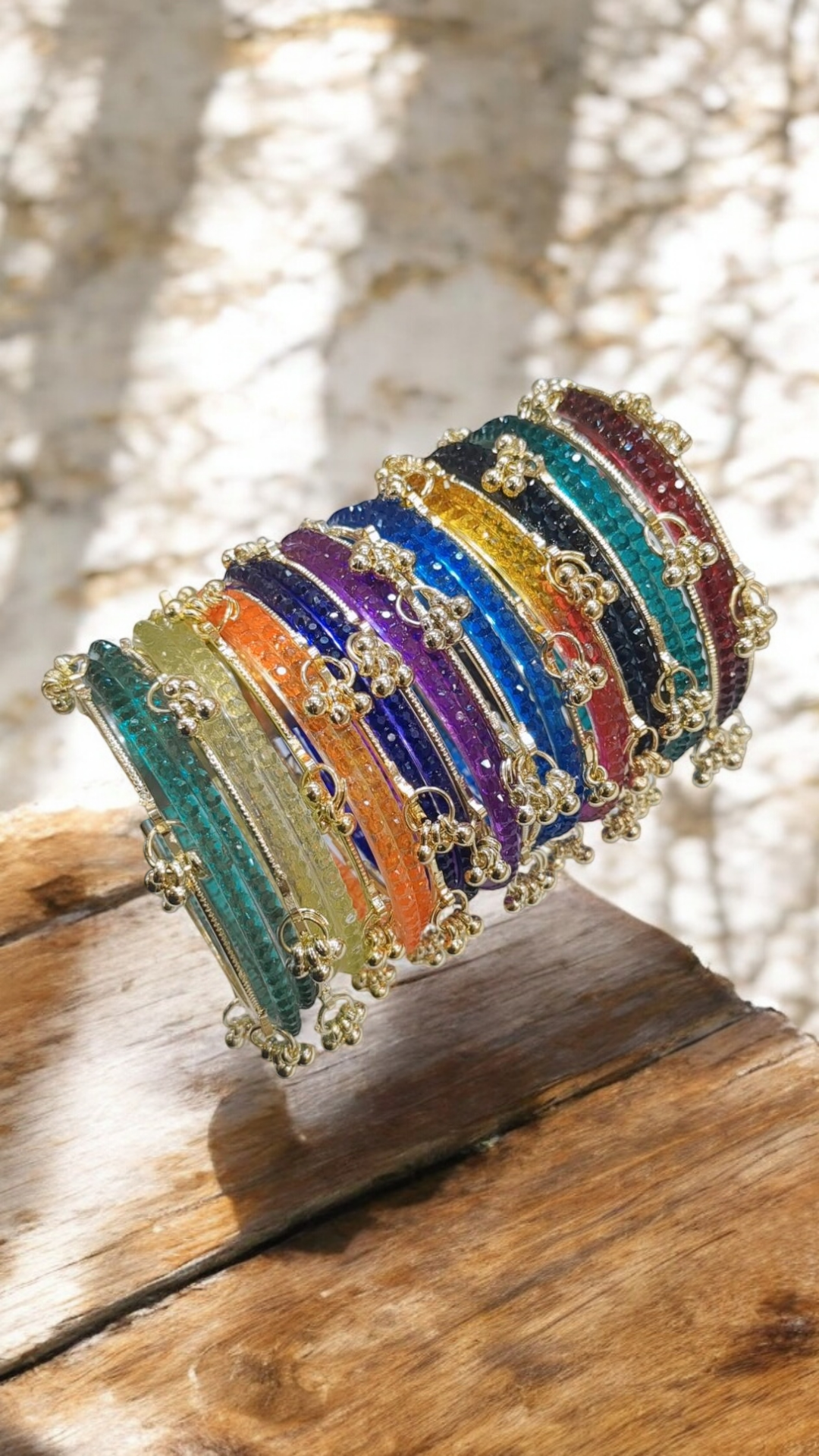 RAINDROP GUNGROO BANGLES