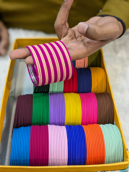 MATT METAL BANGLES COMBO