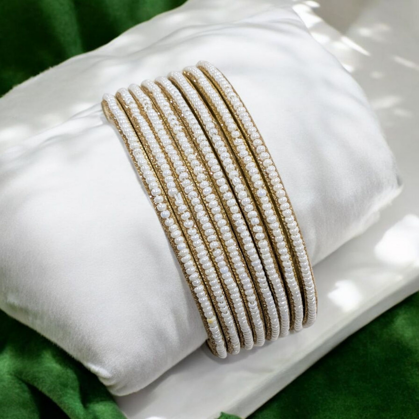 Pearl bangles