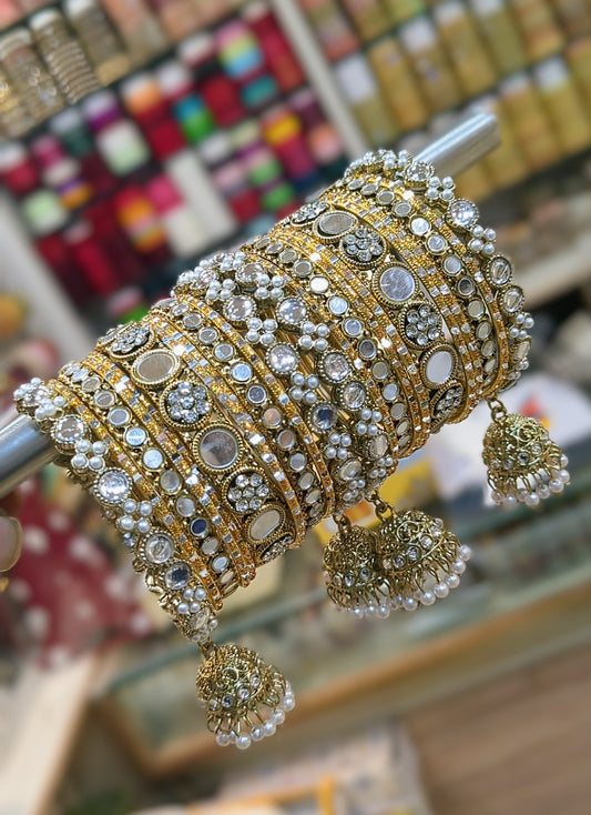 Mirror jhumkhi