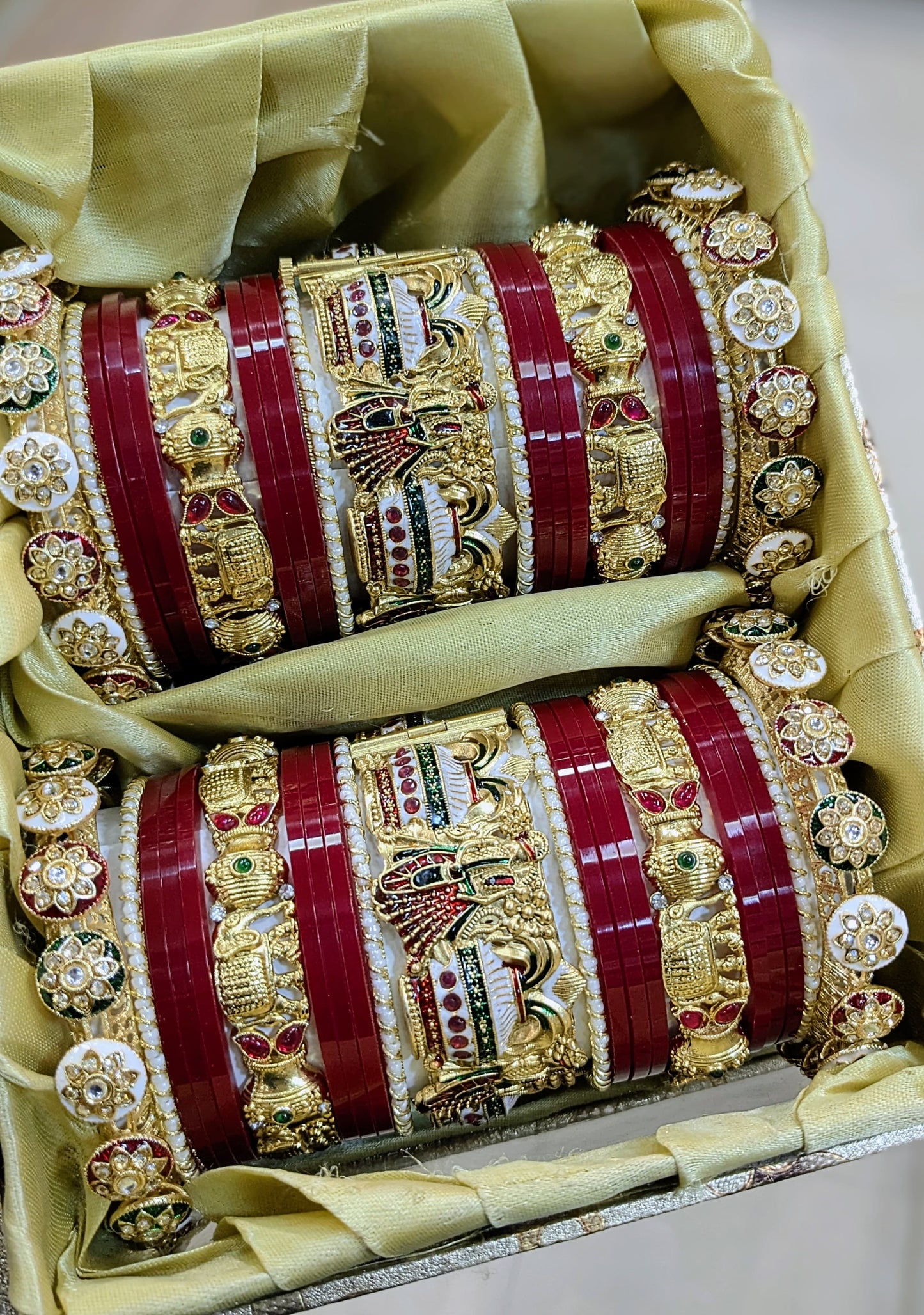 RAJWADI BRIDAL BANGLES