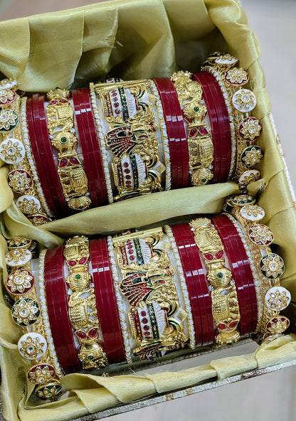 RAJWADI BRIDAL BANGLES