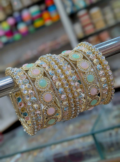 RUBY BANGLES SET