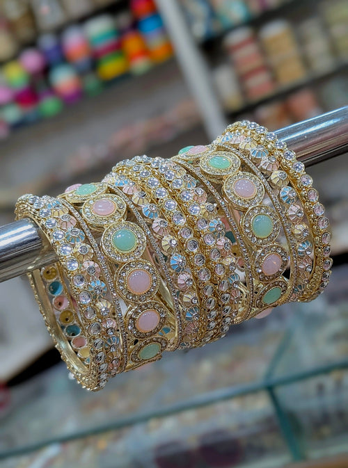 RUBY BANGLES SET