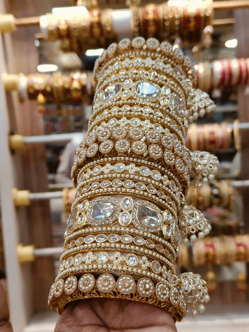Kundan polki chooda