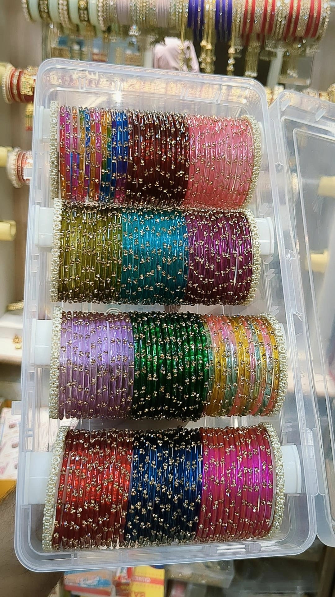 Raindrop pro glass bangles