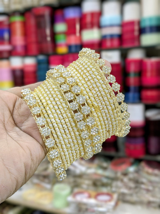 Pearl bangles set