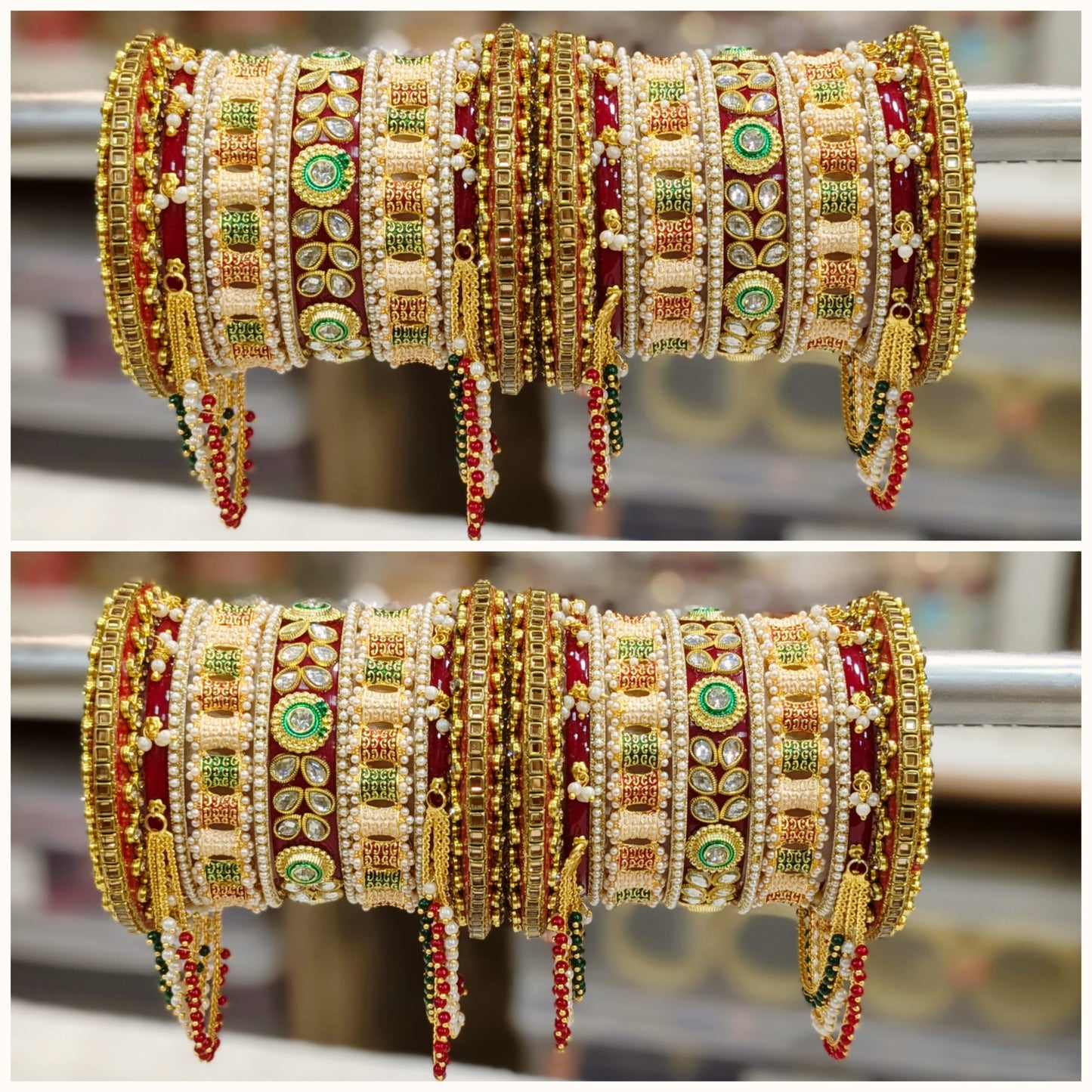 RAJWADI BRIDAL BANGLES