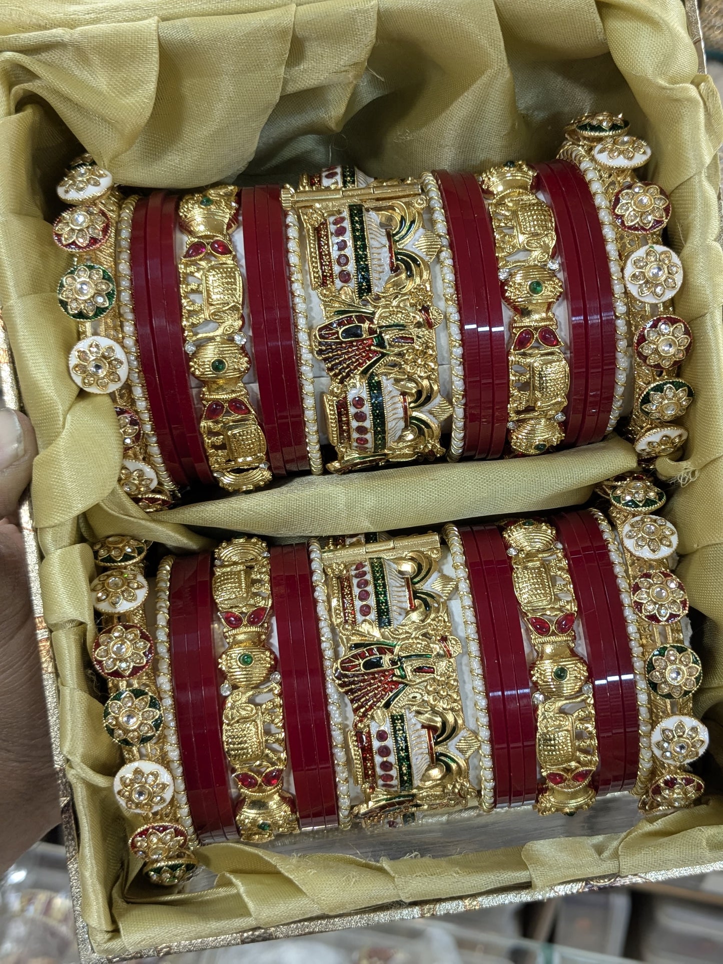 RAJWADI BRIDAL BANGLES