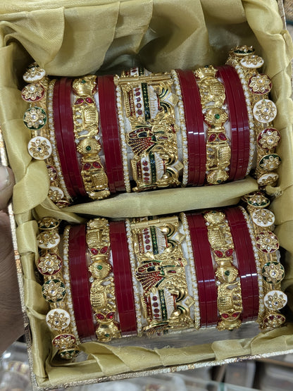 RAJWADI BRIDAL BANGLES