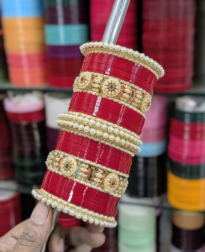 POLKI PUNJABI BRIDAL BANGLES
