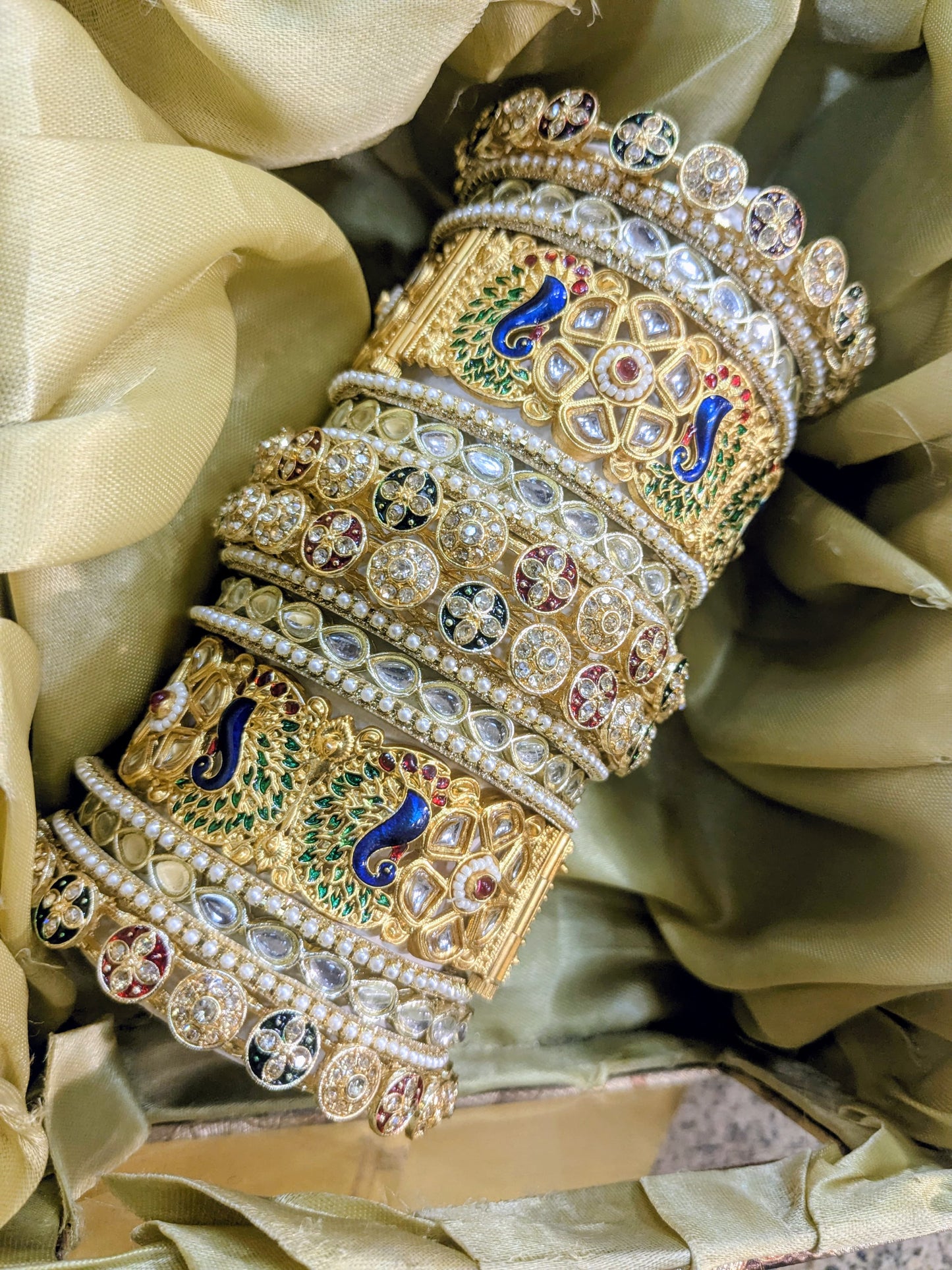PEACOCK RAJWADI bangles