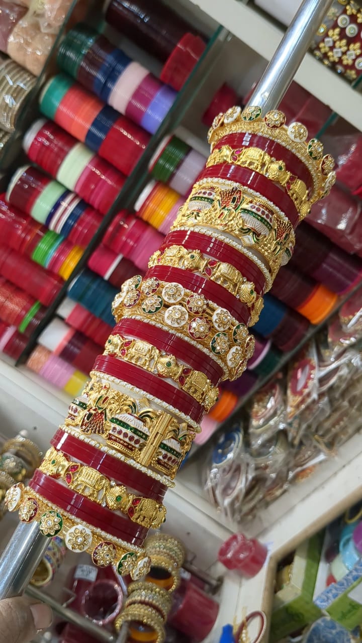 RAJWADI BRIDAL BANGLES