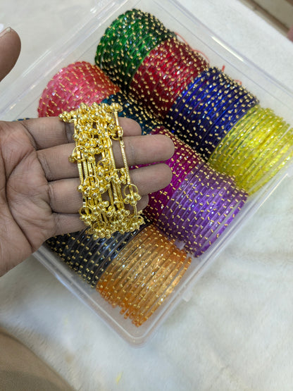 RAINDROP WITH KASHMIRI SIDERS