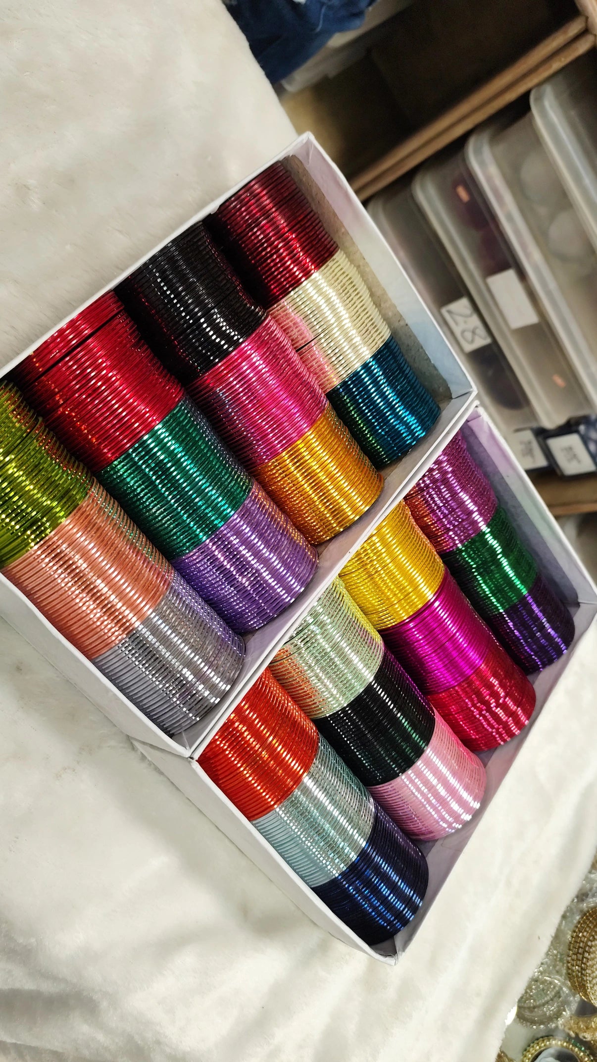 Glossy bangles 48 dozen