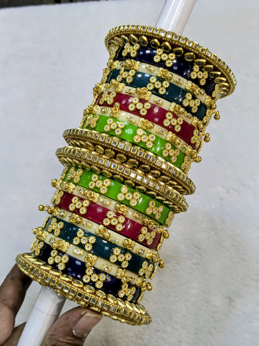 Rajwadi multy bangles