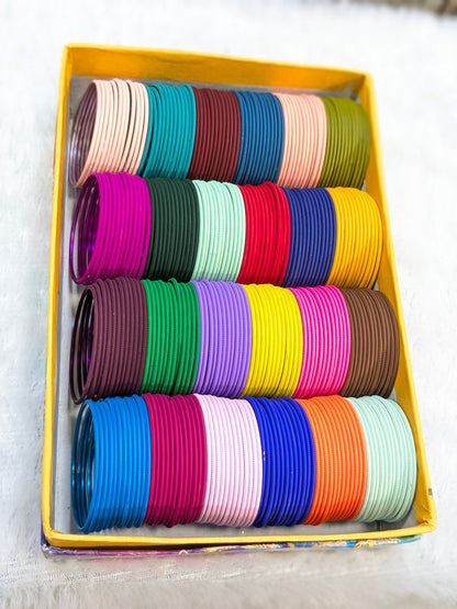 MATT METAL BANGLES COMBO