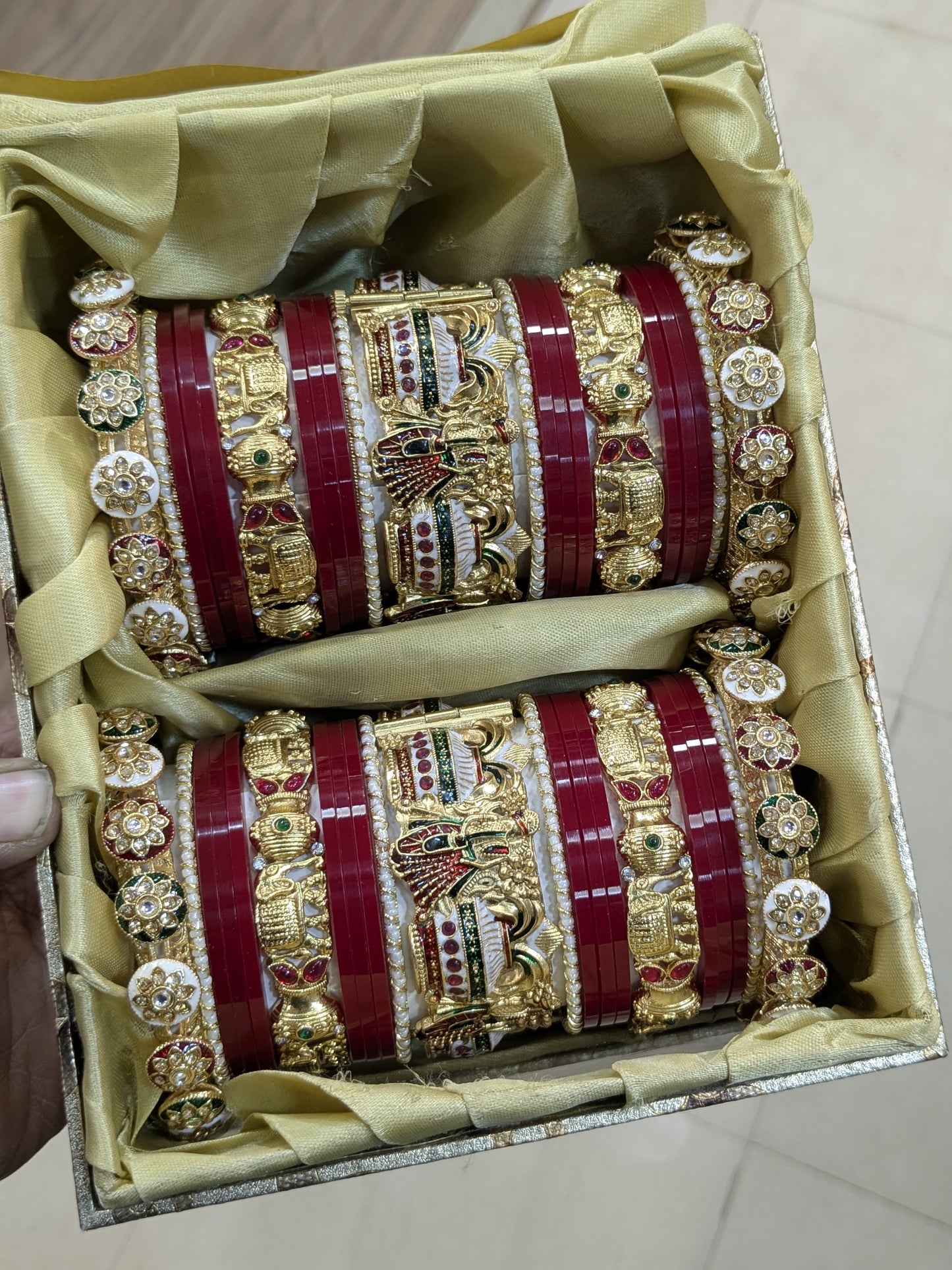 RAJWADI BRIDAL BANGLES