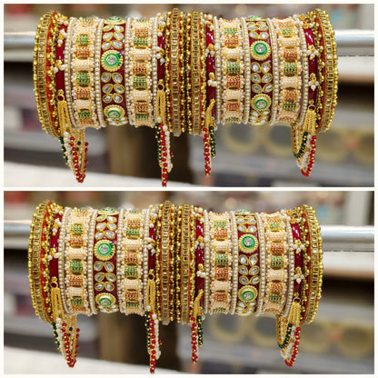 RAJWADI BRIDAL BANGLES