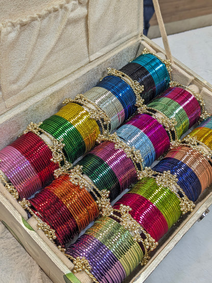 Kashmiri bangles combo