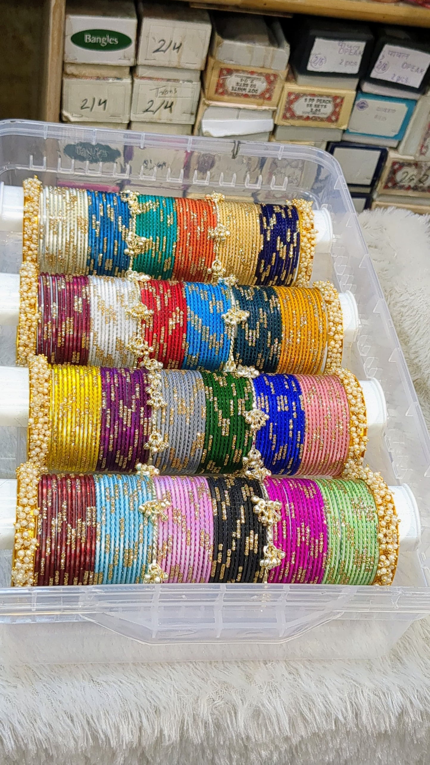 Simmer bangles 
With organiser+ siders