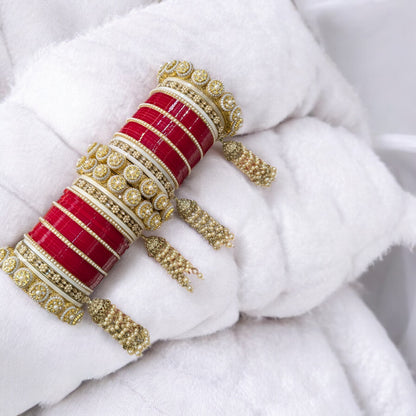 Bridal jhumkhi bangles
