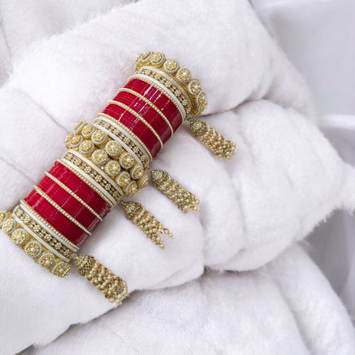 Bridal jhumkhi bangles